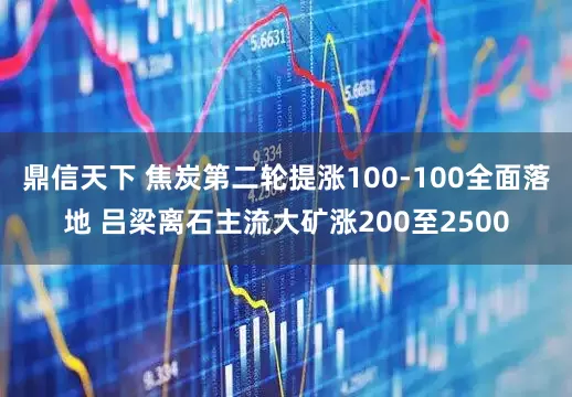 鼎信天下 焦炭第二轮提涨100-100全面落地 吕梁离石主流大矿涨200至2500